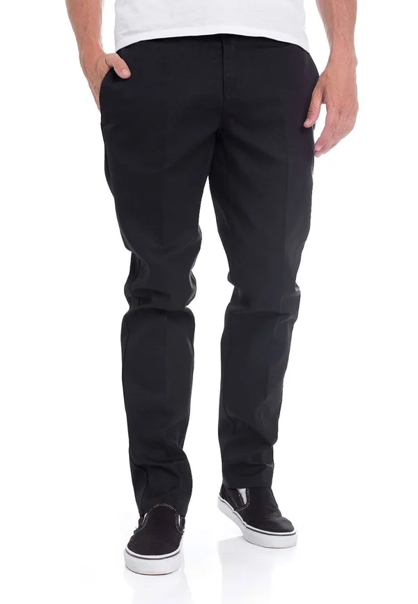 Dickies WP872 Slim Fit Work Pants - Black