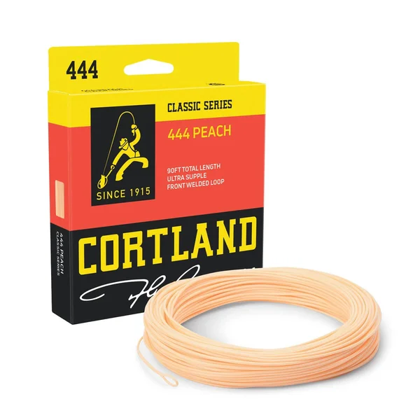 Cortland 444 Classic Peach Fly Line WF4F