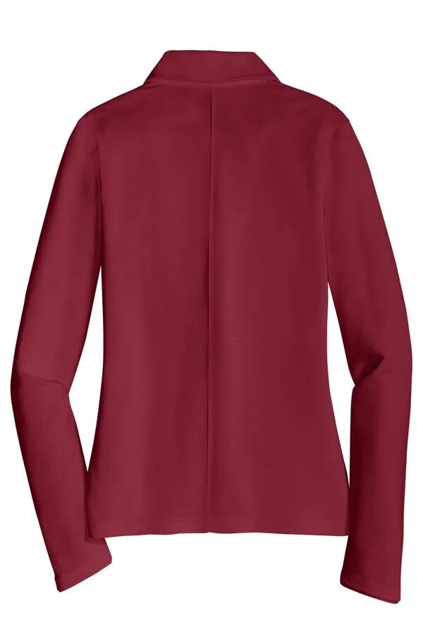 Nike Ladies Long Sleeve Dri-Fit Stretch Tech Polo. 545322 (Varsity Red) XL