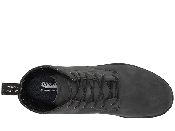 Blundstone Men's Lace Up Leather Boot Style 1931 - Rustic Black - 9.5