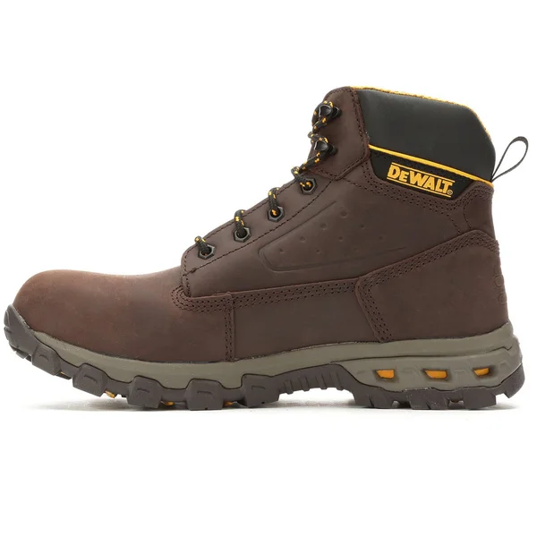 DeWalt Footwear Men's Halogen Aluminum Toe Work Boot - Size: 13, Black Full Grain Leather