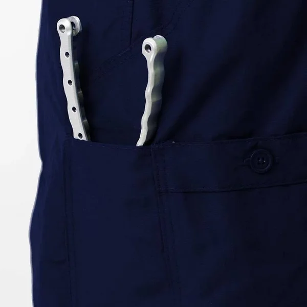 AFTCO Original Fishing Shorts Long Khaki, 40