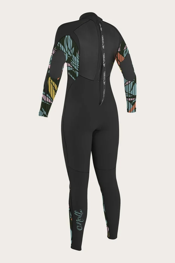 O&Neill Epic 4/3mm Back Zip Full Wetsuit Black, 4