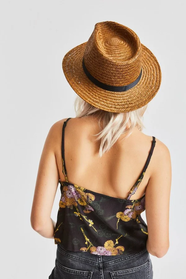 Brixton -Lera III Fedora - Brown - Brown - Medium