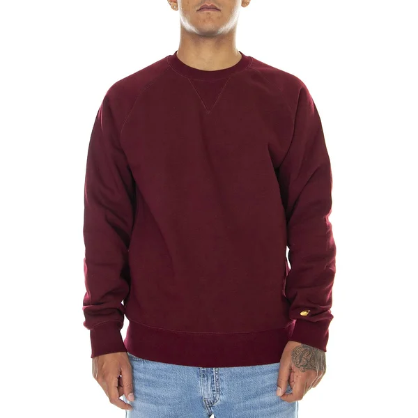 Carhartt WIP Chase Sweatshirt - Jam - Gold - L - Men