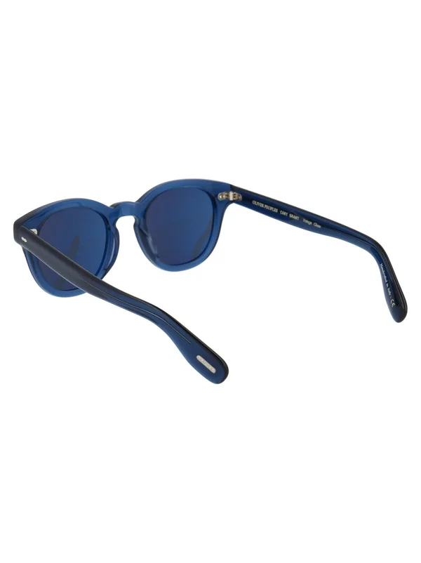 Oliver Peoples Cary Grant Sun Sunglasses Blue, Blue, 48