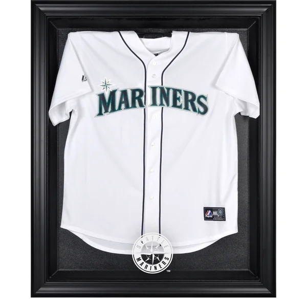 Fanatics Authentic Seattle Mariners Black Framed Logo Jersey Display Case
