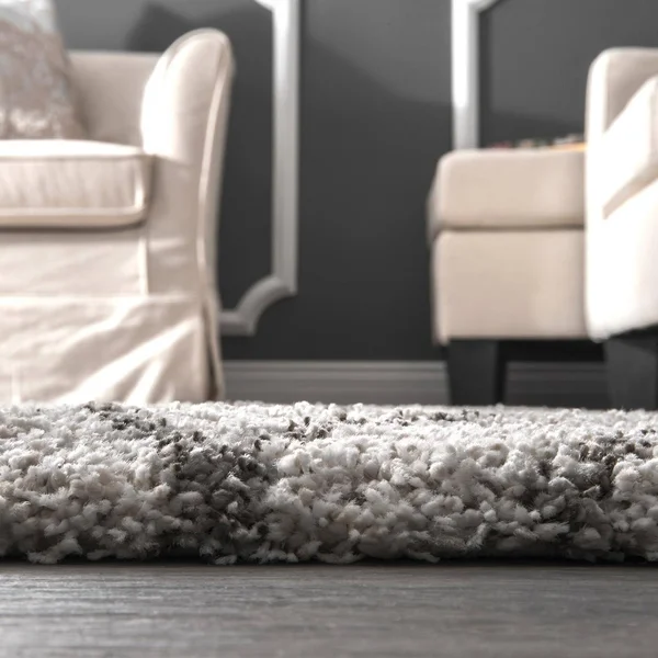 nuLOOM Willette Diamond Shaggy Area Rug - Size: 9& x 12&