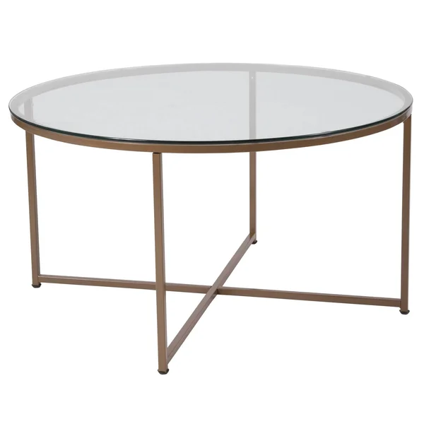 Greenwich Coffee Table Gold - Riverstone Furniture