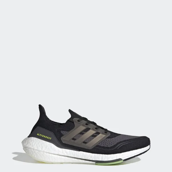 Adidas Men's Ultraboost 21 Running Shoes, Black