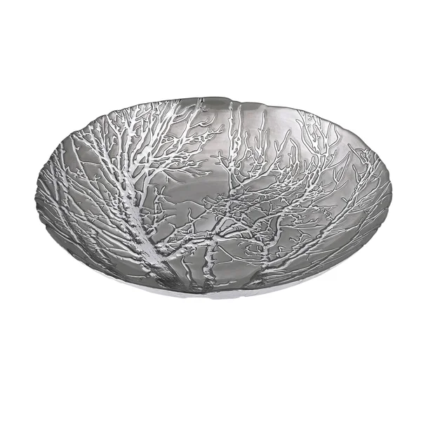 Imax Ethereal Plated Tree Bowl, Silver