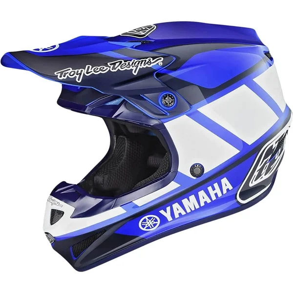 Troy Lee Designs Blue Yamaha RS1 SE4 Polyacrylite Helmet