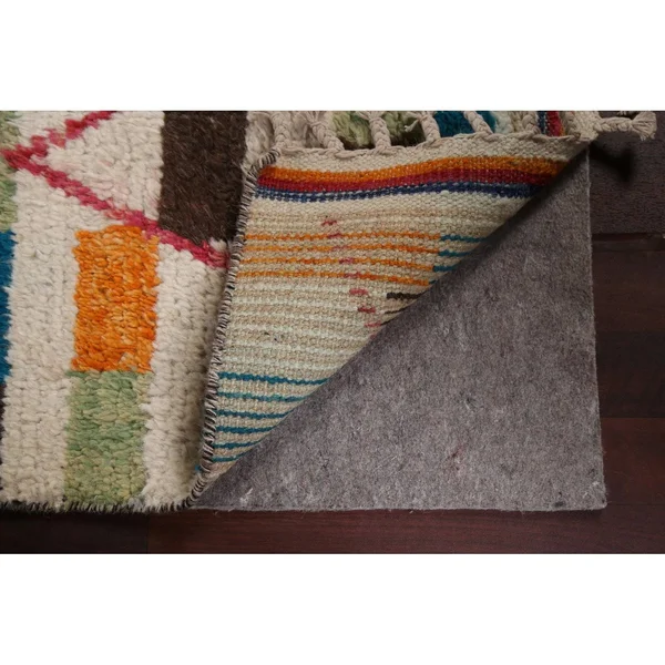 Tribal Moroccan Handmade Runner Rug 3x13
