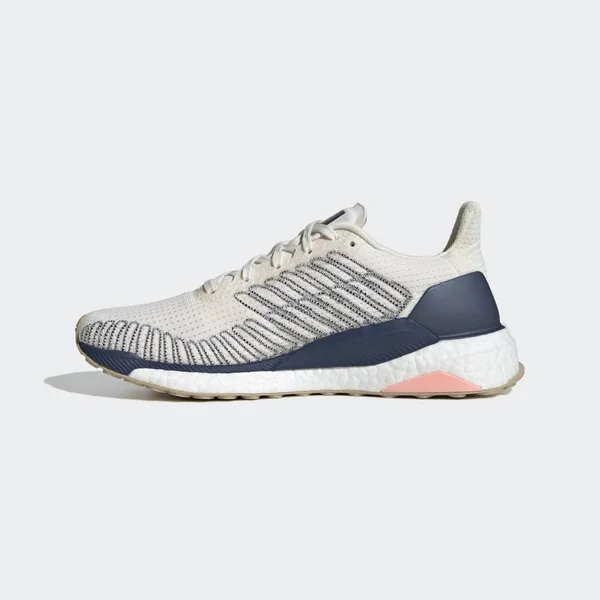 Adidas SolarBoost 19 Shoes Chalk White 5 - Womens Running Shoes