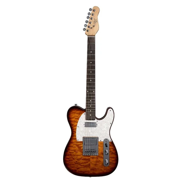 Michael Kelly 1955 Electric Guitar (Caramel Burst - Ebony Fingerboard)