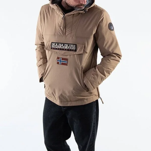 Napapijri Rainforest Pocket 1 Jacket - Beige Portabe