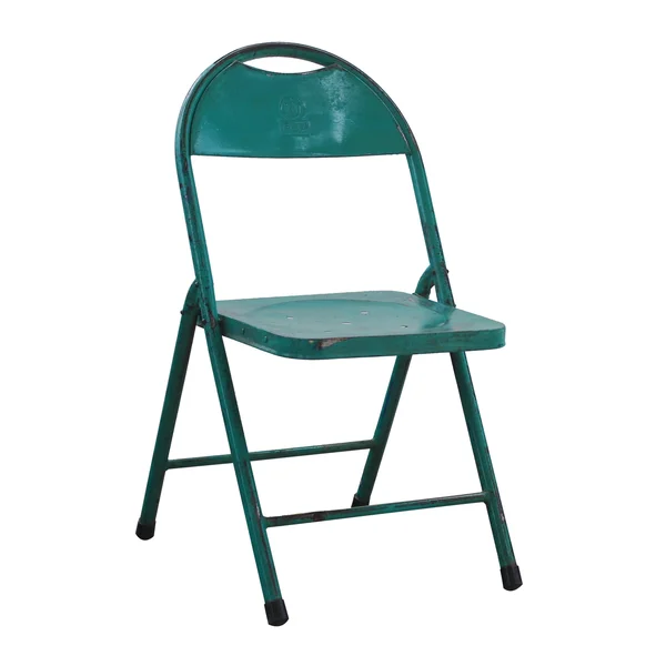 Au0026B Home Antique Look Folding Chair, Green, 14.2" x 15.4" x 32.7"