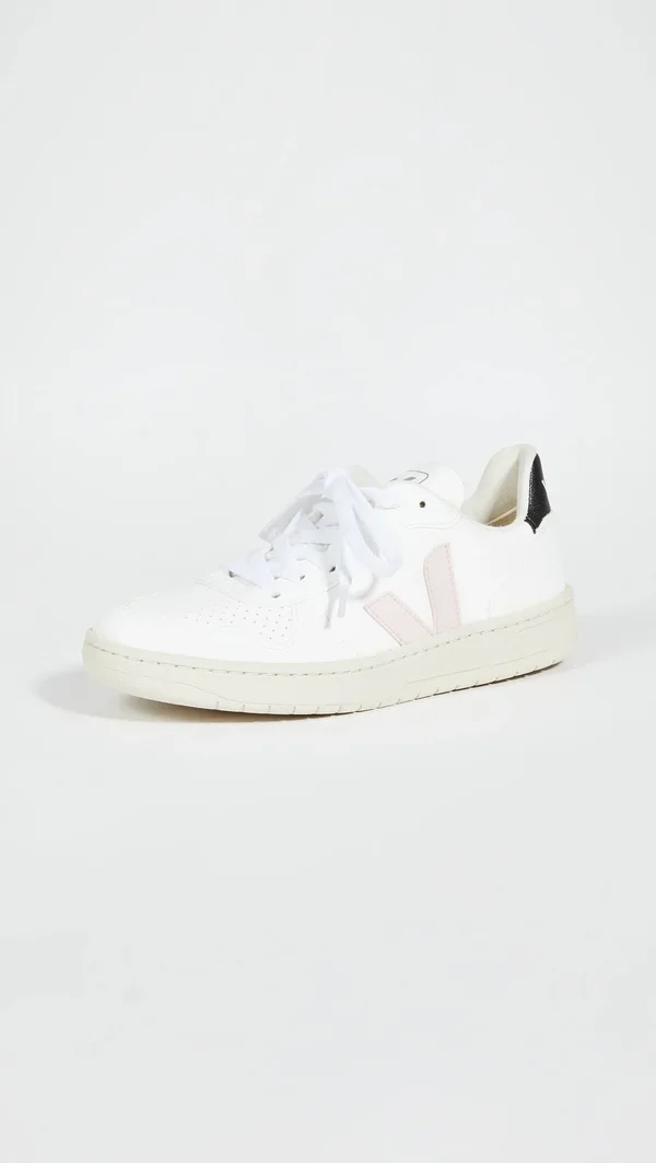 Veja V-10 Vegan Sneakers White/Petale/Black 37