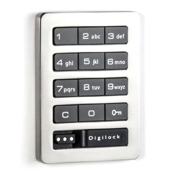 Digilock DAK1-ATS Electronic Locker Keypad 4th Gen. Black 01 Surface 0 L