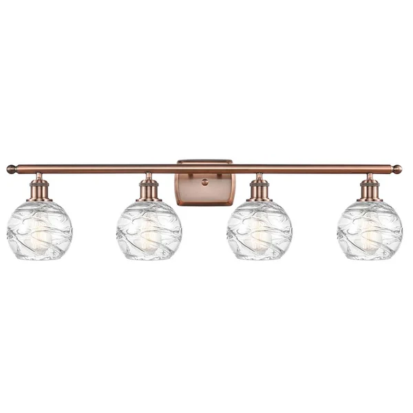 Innovations Lighting 516-4W-PN-G1213-6 Small Deco Swirl - 4 Light Bath