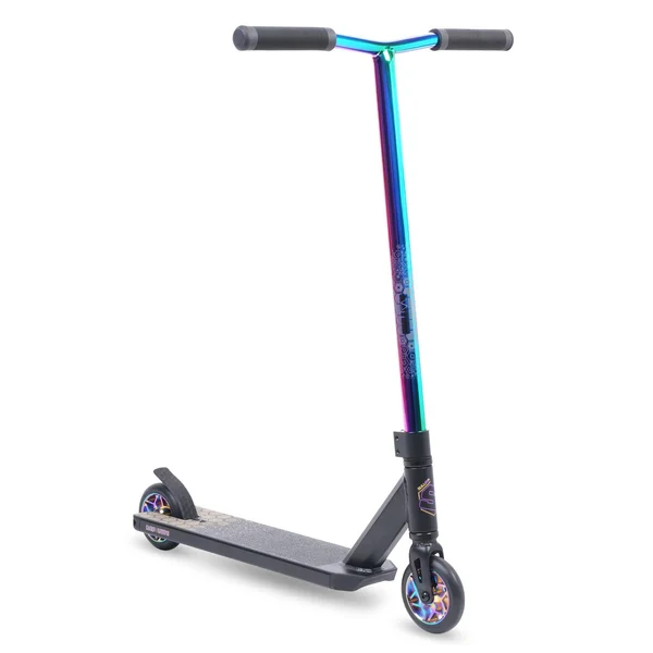 Sullivan Resolute Pro Scooter Black/Neo Chrome Bar - 6- 12 Years, Intermediate and Beginner&s Trick Scooter, Light, Tough and Saf