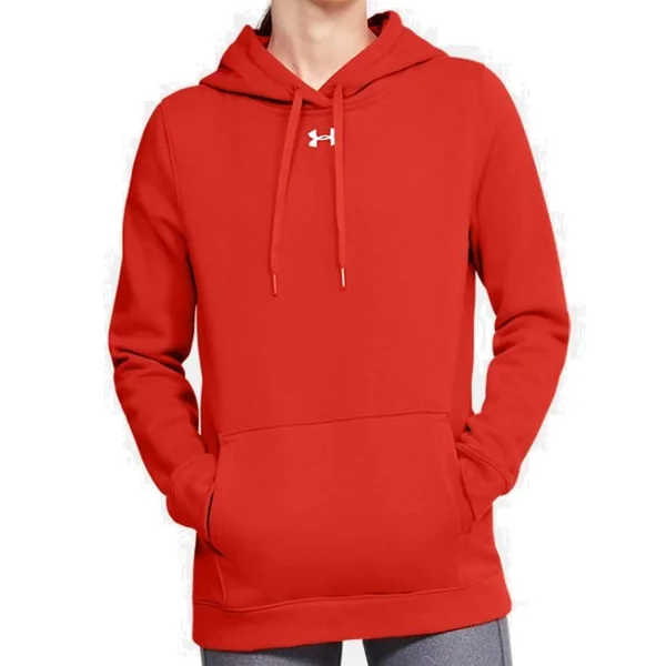 Under Armour Women's Hustle Fleece Hoody - Gold, XL