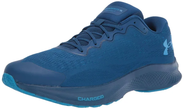 Under Armour Men's Charged Bandit 6 Running Shoes - Blue, 8.5
