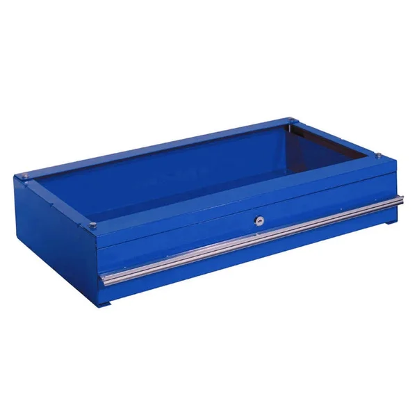 Sunex 8013A Service Cart with Locking Top and Drawer (Red)