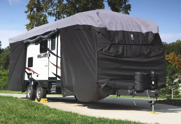Camco Pro-Shield RV Cover - Travel Trailer, Up to 15& 47920