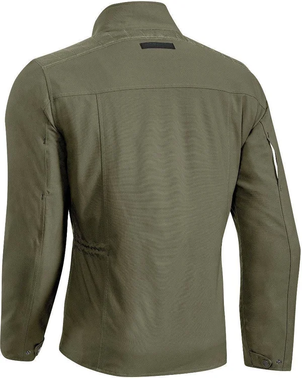 Ixon Exhaust Motorcycle Textile Jacket - green-brown, Size S