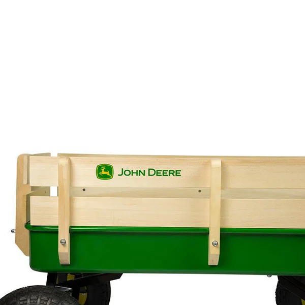 John Deere Green Stake Wagon