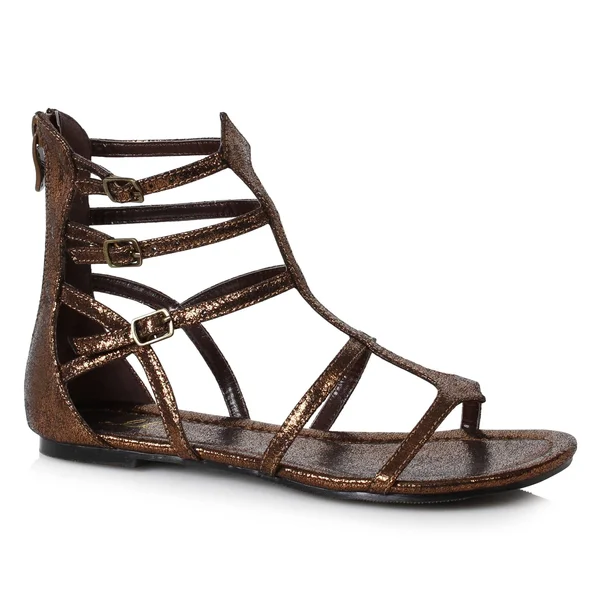 Ellie Shoes 015-ATHENA9 Women's Bronze Gladiator Sandal - Size 9