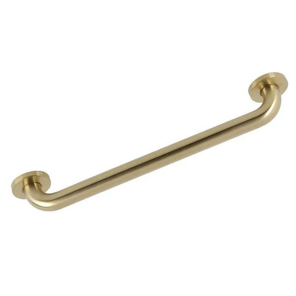 Kingston Brass GDR814187 Silver Sage 18x22 x 1-1/4x22 OD ADA Grab Bar - Brushed Brass