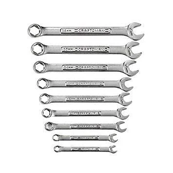Craftsman 8-Piece Standard 12 Point Combination Wrench Set 9-47242