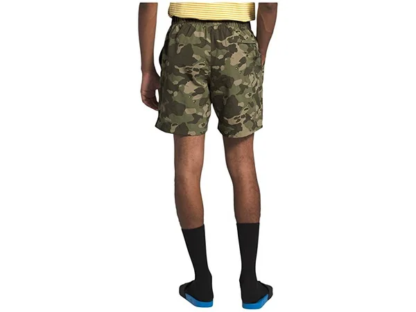 The North Face Class V Pull-On Trunk Short Men's, Burnt Olive Green Ponderosa Print, XL