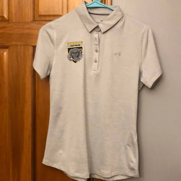Under Armour Women's Zinger Short Sleeve Golf Polo - Mod Gray