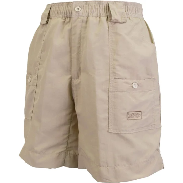 AFTCO Original Fishing Shorts Long Khaki, 40