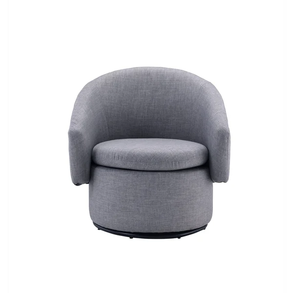 Acme Joyner Accent Chair Pebble Gray Linen