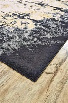 Feizy Bleecker 3590F Charcoal Rug 5& x 8&