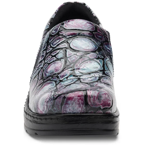 Klogs Women's Naples Clog - Size: 8, Multi Croco Leather
