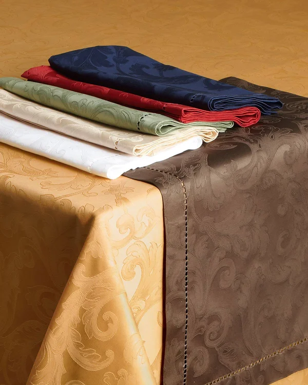 Sferra, Acanthus - Sage Oblong Placemats 14x20, Set 4