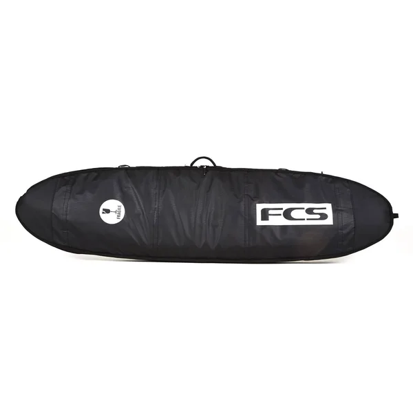 FCS Travel 1 Longboard Surfboard Bag Black/Grey, 9ft 2in