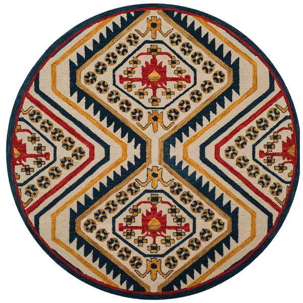 Safavieh Aspen APN701A 2&3x22 x 7&0x22 Runner Ivory, Multi Area Rug