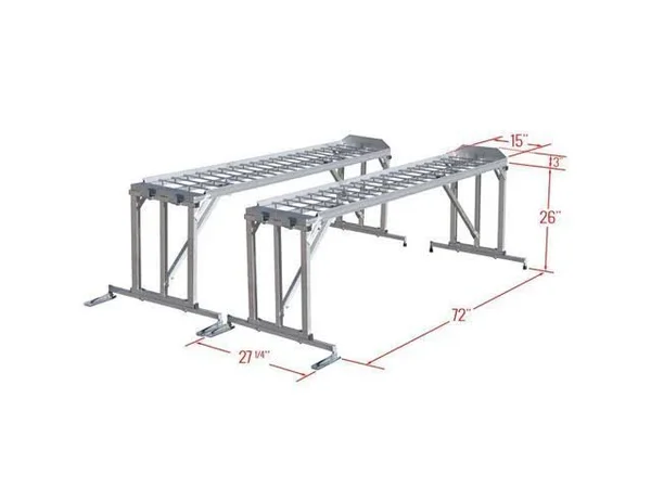 ATV & Lawn Mower Display Stand and Work Station