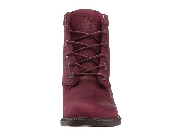 Kodiak Original All Season Women's Waterproof Leather Boots - Size: 7.5, Red