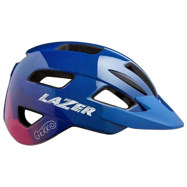 Lazer Gekko Helmet Blue Pink Kids