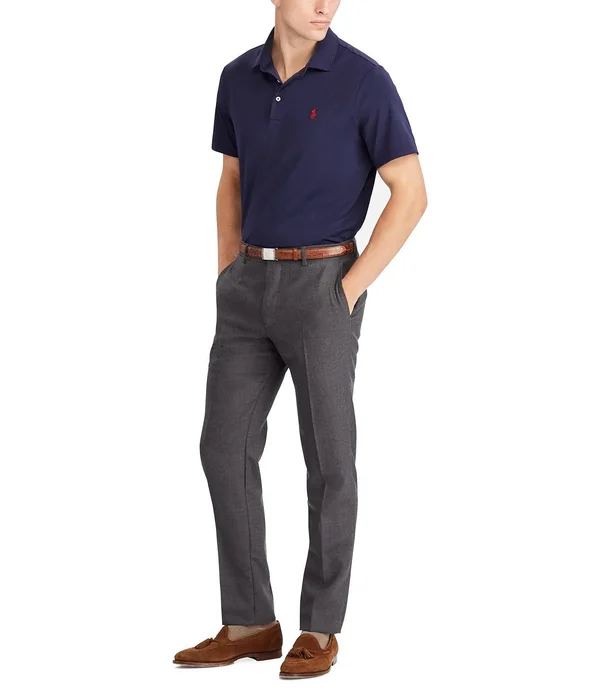 Polo Ralph Lauren Men's Big & Tall Classic Fit Performance Polo - Pure White