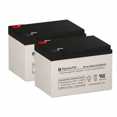 Pride Go-Go Ultra x 3 Wheel Wheelchair Batteries (Replacement), Battery Rush