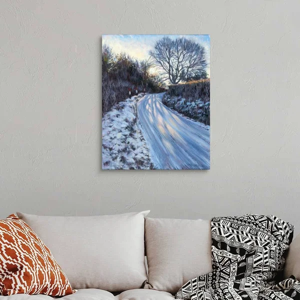 Winter Light - Canvas Wall Art, 24x30, Great Big Canvas