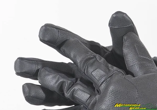 Icon Black Raiden Gloves